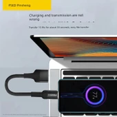 USB Type-C Şarj Kablosu - Tek Paket Siyah 0.3m Çift Uçlu - 4