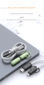 USB Kablo Koruyucu - Android Nötr Pembe - 5