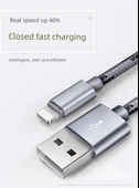 iPhone Lightning Veri Kablosu - Tuhaojin - 1m - Tek Paket - 4