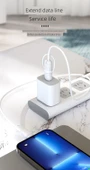 USB Kablo Koruyucu - Android Nötr Pembe - 11