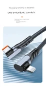 20W PD Hızlı Şarj USB-C ile Lightning Kablo - Derin Uzay Gri 1m - 11