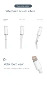 USB Kablo Koruyucu Kılıf - Çift Tip-C Dumanlı Mor - 13. Nesil - 6