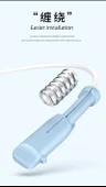 USB Kablo Koruyucu Kılıf - Çift Tip-C Gri - 13. Nesil - 12