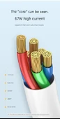 USB Type-C Kablo - 1.5m - 40W Süper Hızlı Şarj Tek Paket - 11