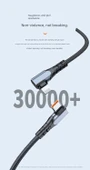 20W PD Hızlı Şarj USB-C ile Lightning Kablo - Derin Uzay Gri 1m - 8