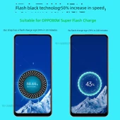 Oppo A58X 33W Süper Hızlı Şarj Kablosu - 2m - 1 Paket - 4