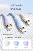 30W USB-C USB-C Kablosu - 1m Yıldız Beyaz (iPhone 15-16) - 7
