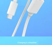 Meizu Hızlı Şarj USB-C Kablo - Mor - 2M - 7