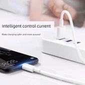 Meizu Hızlı Şarj USB-C Kablo - Mor - 1M - 3