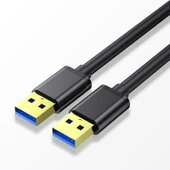 USB Erkek Erkek Kablo - 1m Örgü - 5