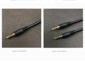 3.5mm Erkek-Erkek Araç Aux Ses Kablosu - Altın Kaplama - 3 m - 9