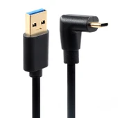 USB 3.0 Tip-C Veri Kablosu - 1m - USB Sol Tip-C Düz-2 - 6