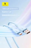 USB Type-C Kablo - Star Obsidyen Siyah - 1.2m - 100W Hızlı Şarj - 8