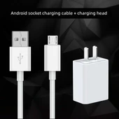 Bluetooth Kulaklık Şarj Kablosu - 0.25M - Android Jack - Şarj Başlığı ile - 1