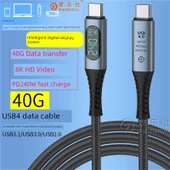 USB4 Veri Kablosu 40Gbps 1 Metre - 2