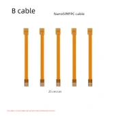 USB 2.0 Nanosim Kart Okuyucu Uzatma Kablosu - B Dikey 25cm thumbnail 1