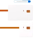 USB 2.0 Nanosim Kart Okuyucu Uzatma Kablosu - B Dikey 25cm thumbnail 10