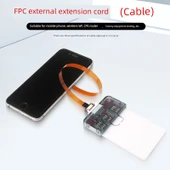 USB 2.0 Nanosim Kart Okuyucu Uzatma Kablosu - B Dikey 25cm thumbnail 3