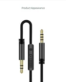 Kulaklık Mikrofonu Ses Kablosu - 3.5mm - 1.2m Mikrofonlu - 11