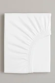 2 Adet 70 x 120 x 20 cm Anne Yanı Lastikli Penye Kumaş Bebek Çarşafı - 6