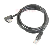 Sağ Açı RJ45 CAT5 Gigabit Ethernet Kablosu - 30cm - 9