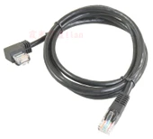 Sağ Açı RJ45 CAT5 Gigabit Ethernet Kablosu - 1m - 3
