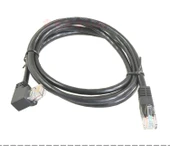 Sağ Açı RJ45 CAT5 Gigabit Ethernet Kablosu - 1m - 10