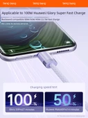 USB-C to USB-A Hızlı Şarj Kablosu - 1m Yadan Siyah - Sertifikalı Çip - 4