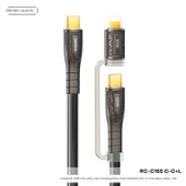Hızlı Şarj USB-C Veri Kablosu - 1m Sihirli Gece Siyahı - 60W - 10