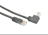 Sağ Açı RJ45 CAT5 Gigabit Ethernet Kablosu - 1m - 5