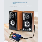 RCA Plug Amplifikatör 3.5mm ile Çift Lotus Ses Kablosu - 18m - 4