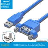 USB 3.0 Uzatma Kablosu - 2m - Yarım Baotou - 1
