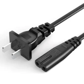 Fener Şarj Aleti Güç Kablosu - 1.5m - İki Paket - 0.75mm2 - 3C Sertifikalı - GB 8 Ucu - 3