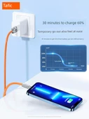 USB Hızlı Şarj Veri Kablosu - 1m Gökyüzü Mavisi - 2