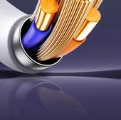 Hızlı Şarj Veri Kablosu - 1.5 Metre - İki Alana Bir Bedava - 30 Dakikada %86 Doldurma - Paket thumbnail 10