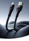 100W USB to Type-C Araç Şarj Veri Kablosu - 2m [USB to C] Apple 15 Tam Serisi Araç CarPlay Hızlı Şarj - 8