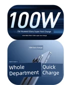 100W USB to Type-C Araç Şarj Veri Kablosu - 2m [USB to C] Apple 15 Tam Serisi Araç CarPlay Hızlı Şarj - 9