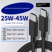 Çift USB Type-C Hızlı Şarj Kablosu - 2m Beyaz - 2