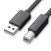 USB Bilgisayar Yazıcı Kablosu - 1m - Kare Arayüz - 6