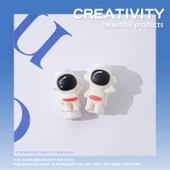 Çizgi Film Astronot USB Kablo Koruyucu - Astronot Tokası Çifti - 1