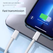 Rio Tinto PD15 USB-C Veri Kablosu - Beyaz - 2m - Kutulu - 4