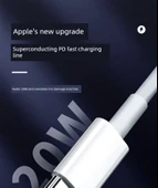 iPhone Hızlı Şarj Kablosu - İki Paket [1.5 m USB Apple Kablosu] - 6