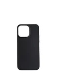 iPhone 14 Pro Max ile Uyumlu Cappy Silikon Kılıf Siyah - 2