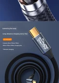 USB 3.2 Type-C Veri Kablosu - 1.5m - 16 Çekirdekli - 4K Ekran - 7