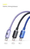 USB-C ile Type-C Şarj Veri Kablosu - Siyah - 2m - 12