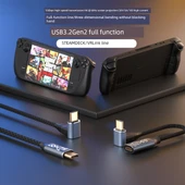 USB 3.2 Type-C Veri Kablosu - 1.5m - 16 Çekirdekli - 4K Ekran - 2