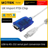 USB'den RS232 Seri Port Adaptör Kablosu - 1.5m - UT-880 Somun - 5