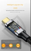 Type-C'den Micro USB 3.0 Veri Kablosu - 1m - 5Gbps Hız - 11