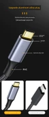 Type-C'den Micro USB 3.0 Veri Kablosu - 1m - 5Gbps Hız - 10