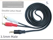 3.5mm Erkek Erkek Ses Adaptör Kablosu - No. 6 (2.7 m) - 11
